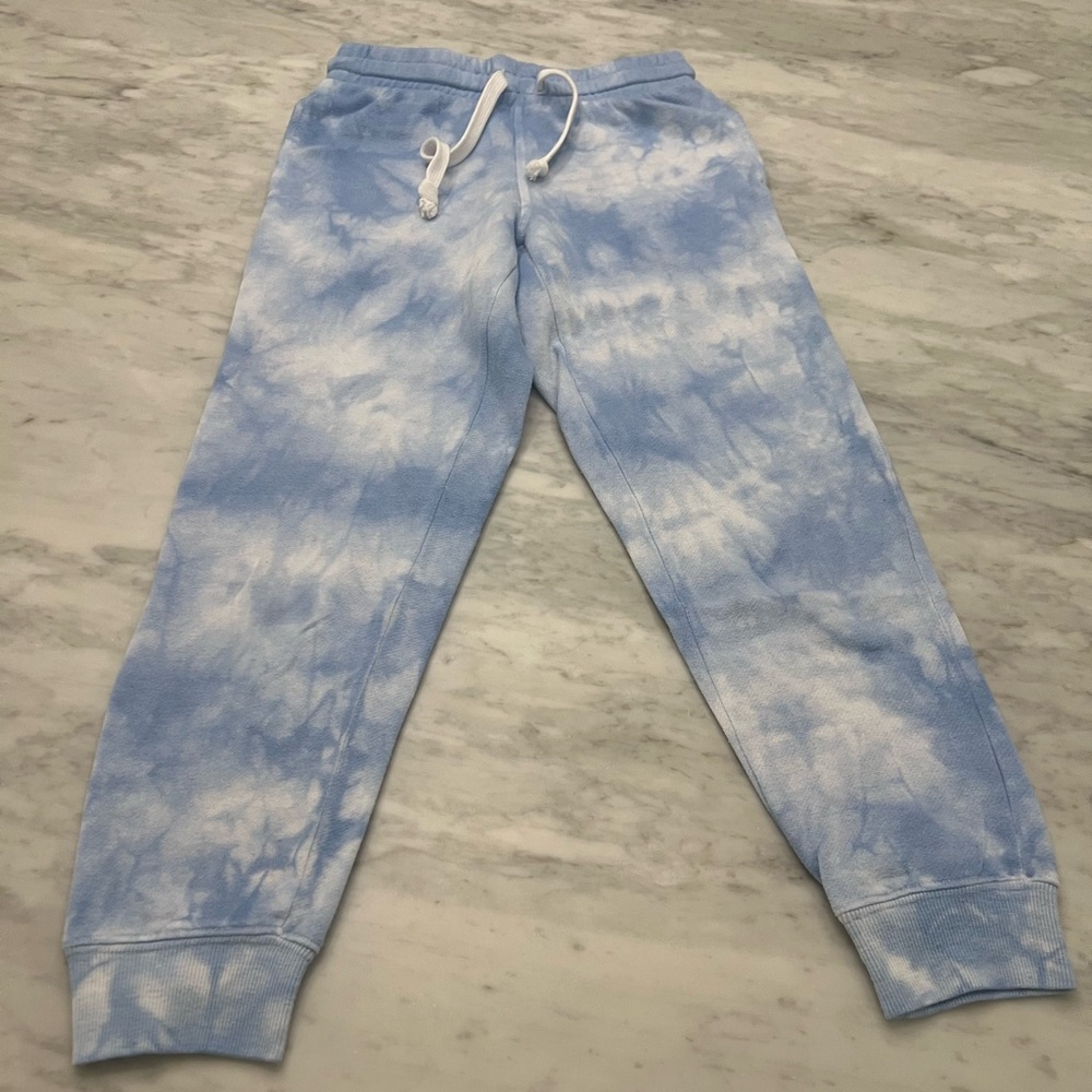 Katie J NYC Blue Tie-Dye Kids Joggers